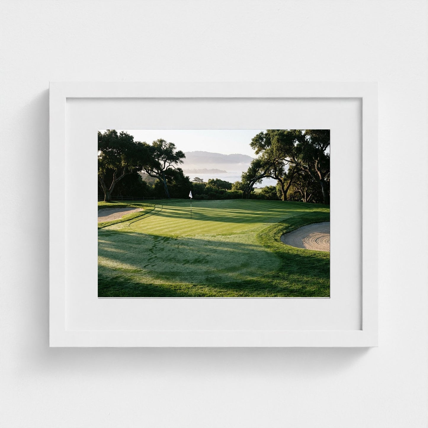 seventh-green 14x11-white frame frame