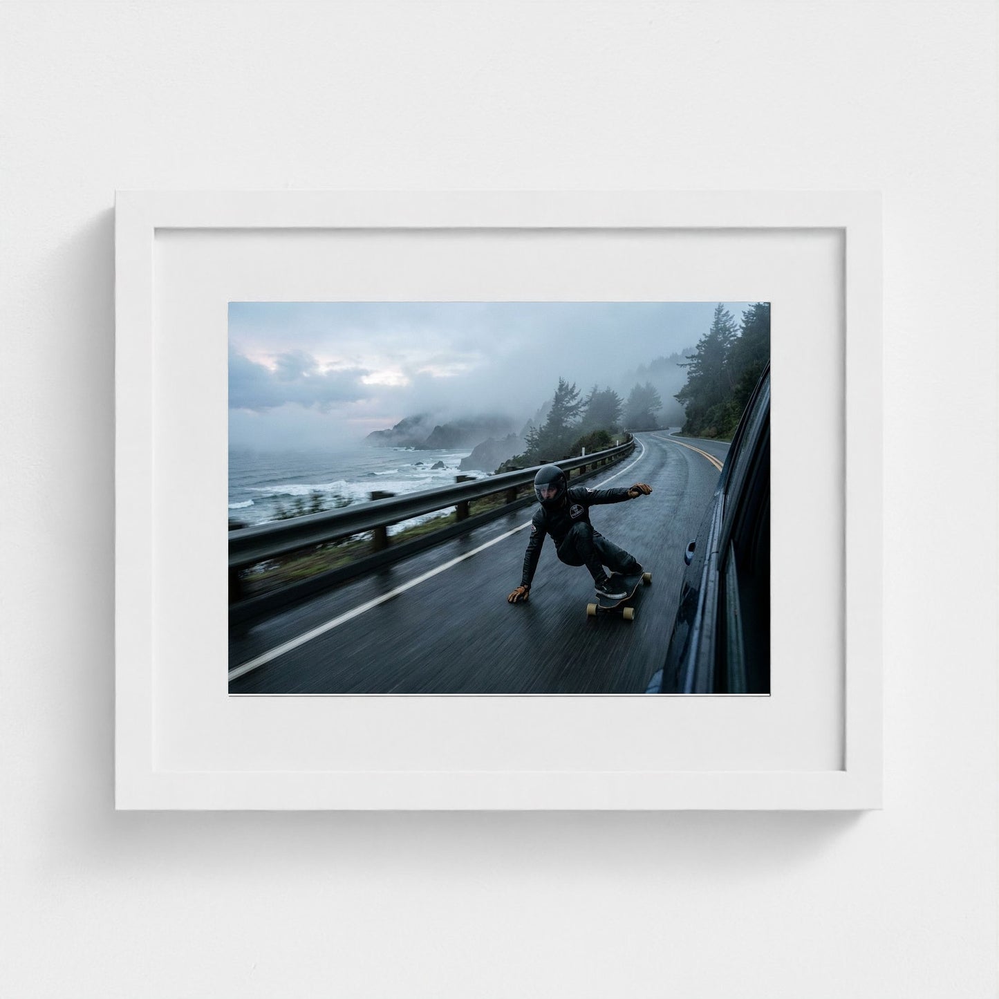 downhill 14x11-white frame frame