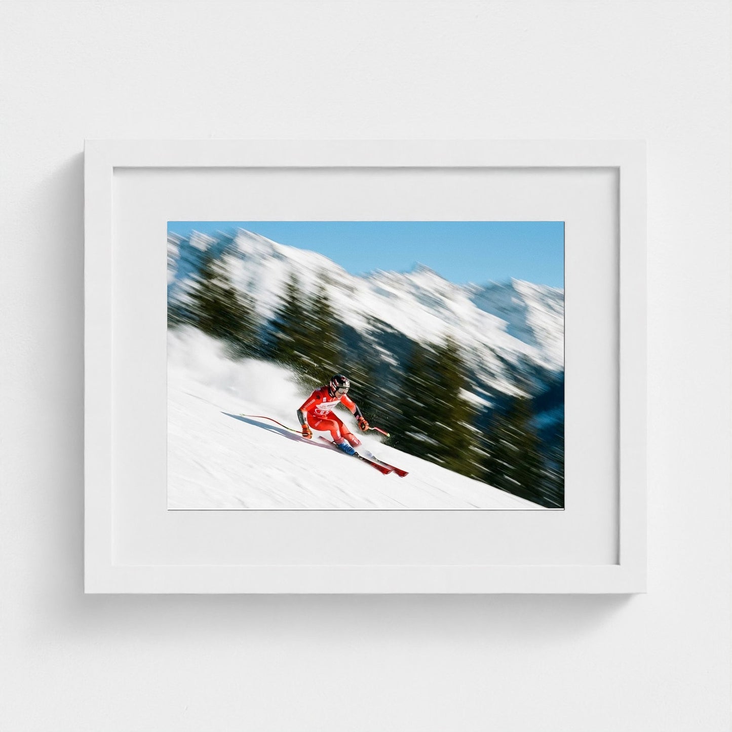 ski-descent 14x11-white frame frame