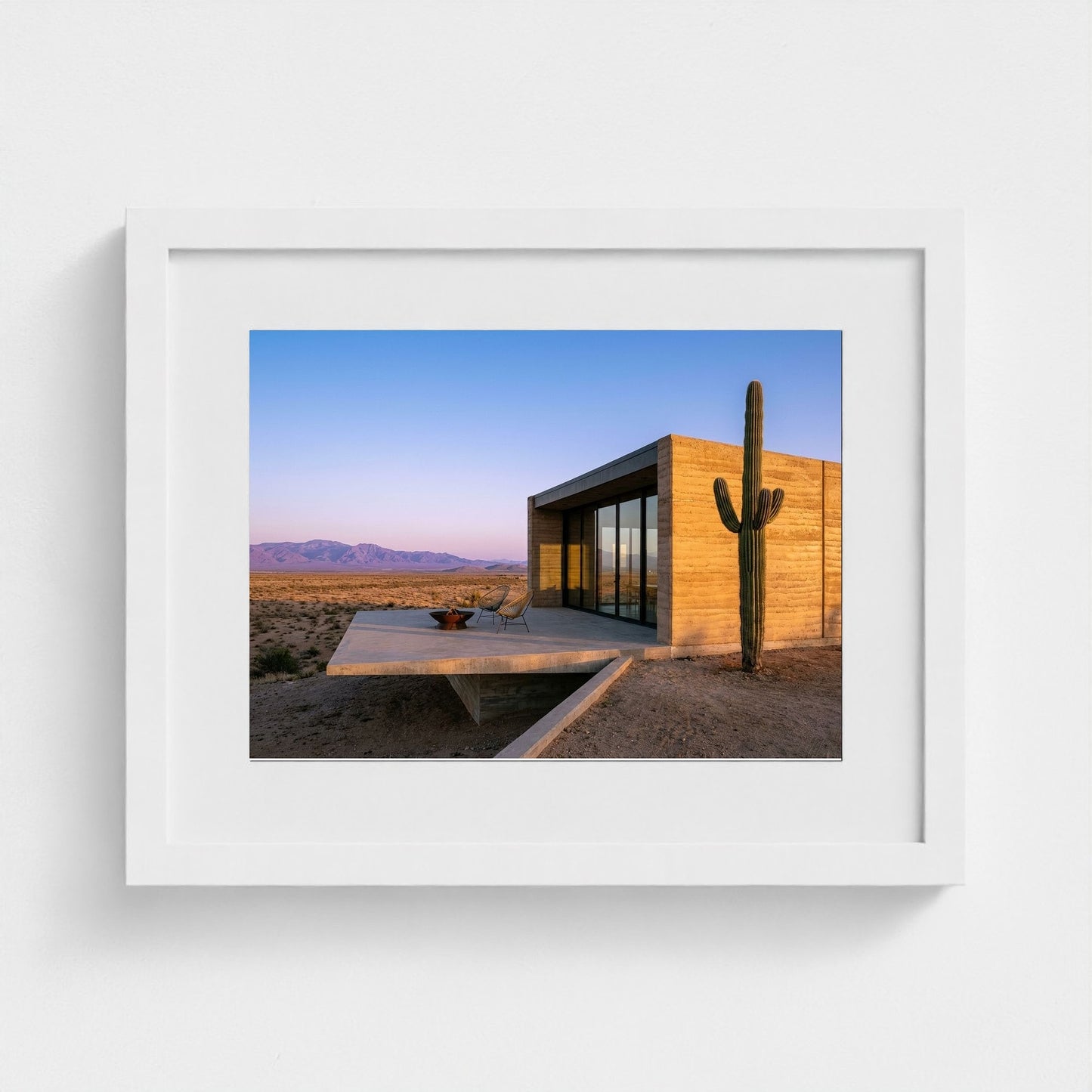 desert-chic-villa 14x11-white frame frame