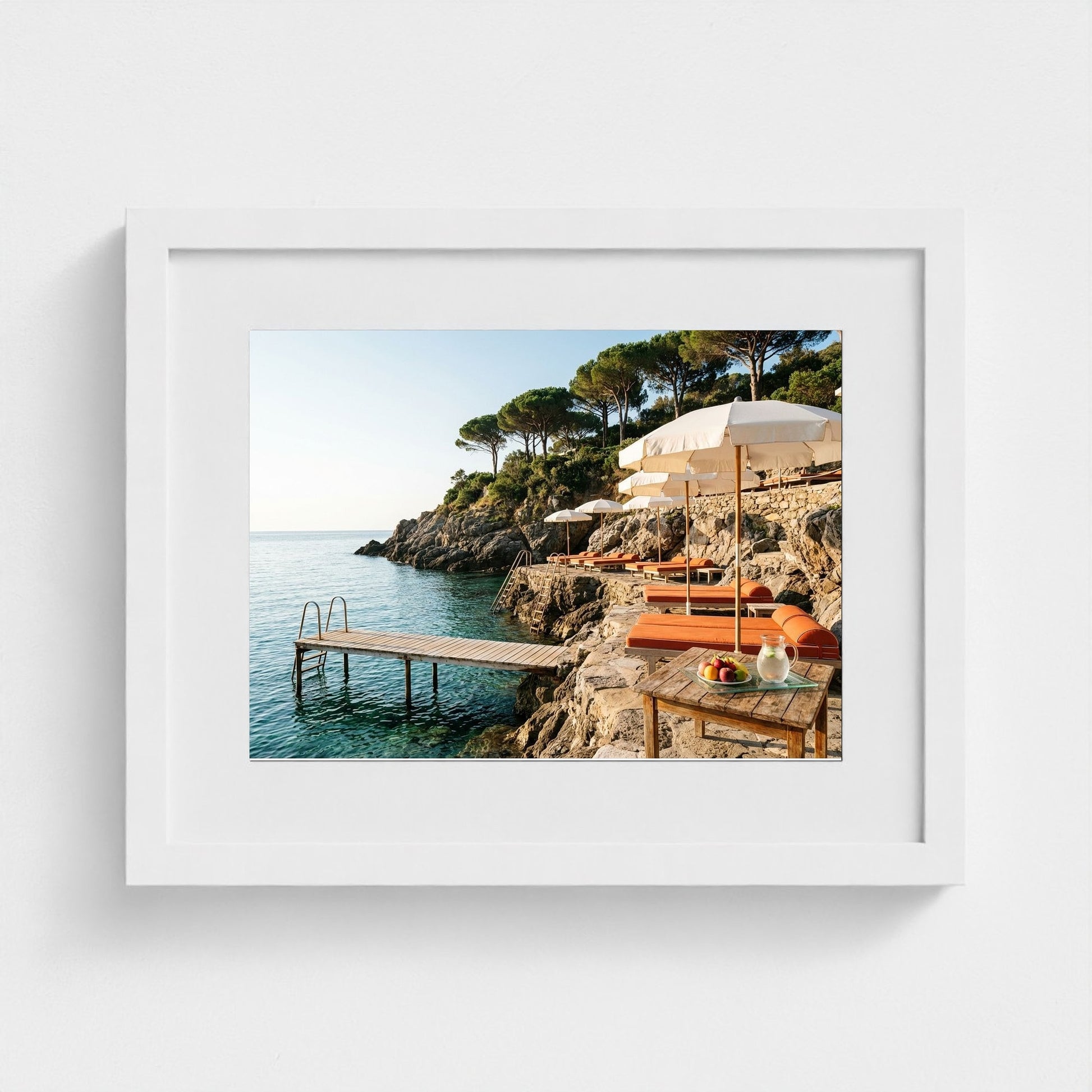 pellicano-beach-club 14x11-white frame frame