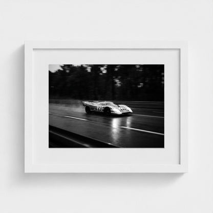 bw-le-mans-night 14x11-white frame frame