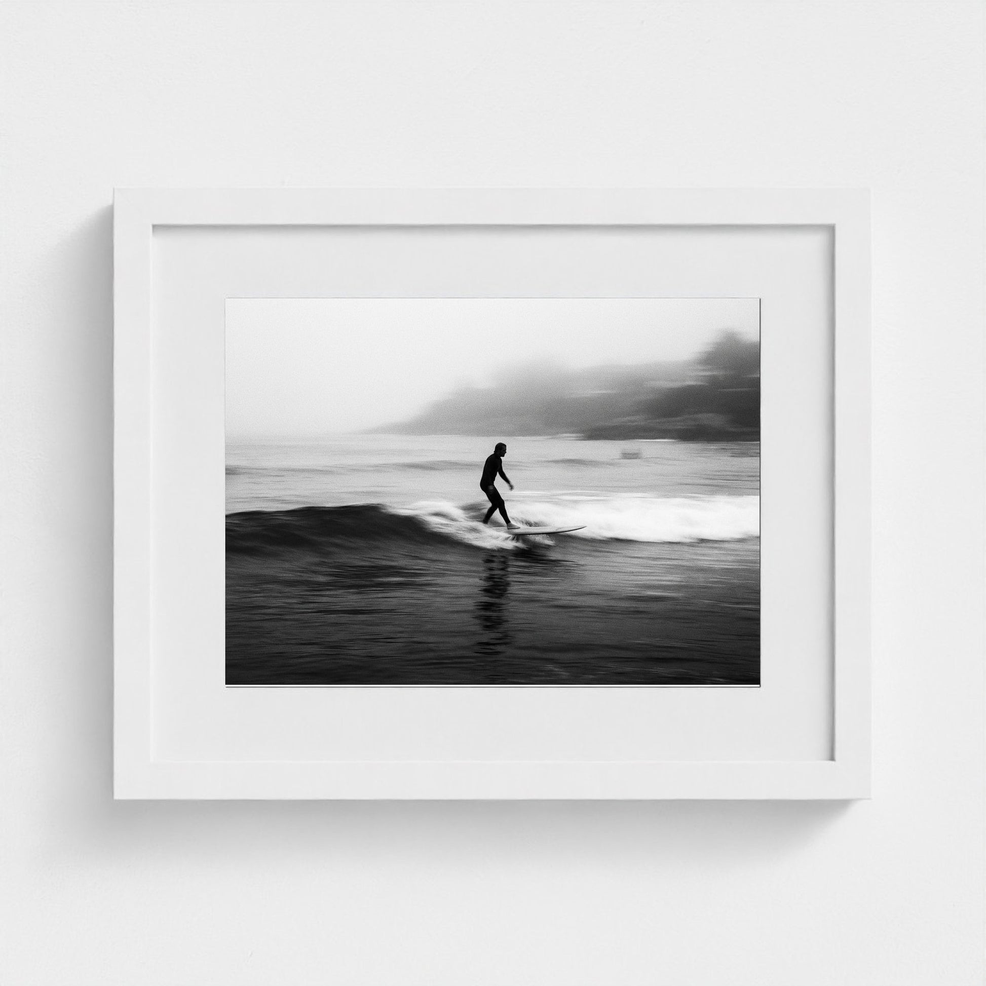 longboard-glide 14x11-white frame frame
