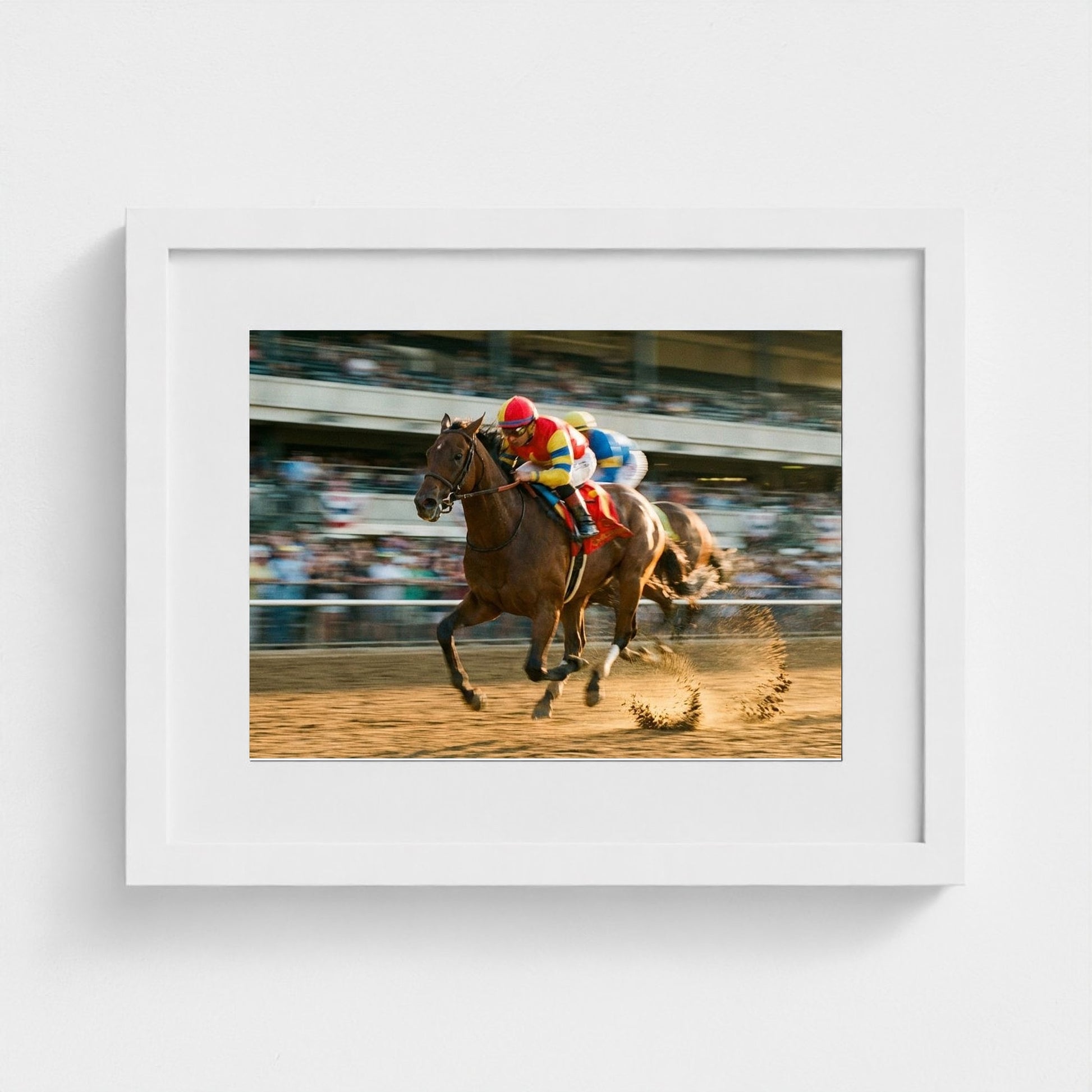 thoroughbred-sprint 14x11-white frame frame