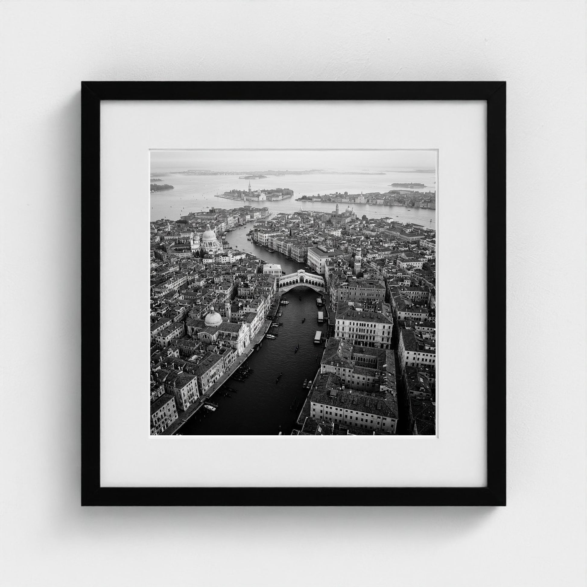 bw-venice-above 16x16-black frame frame