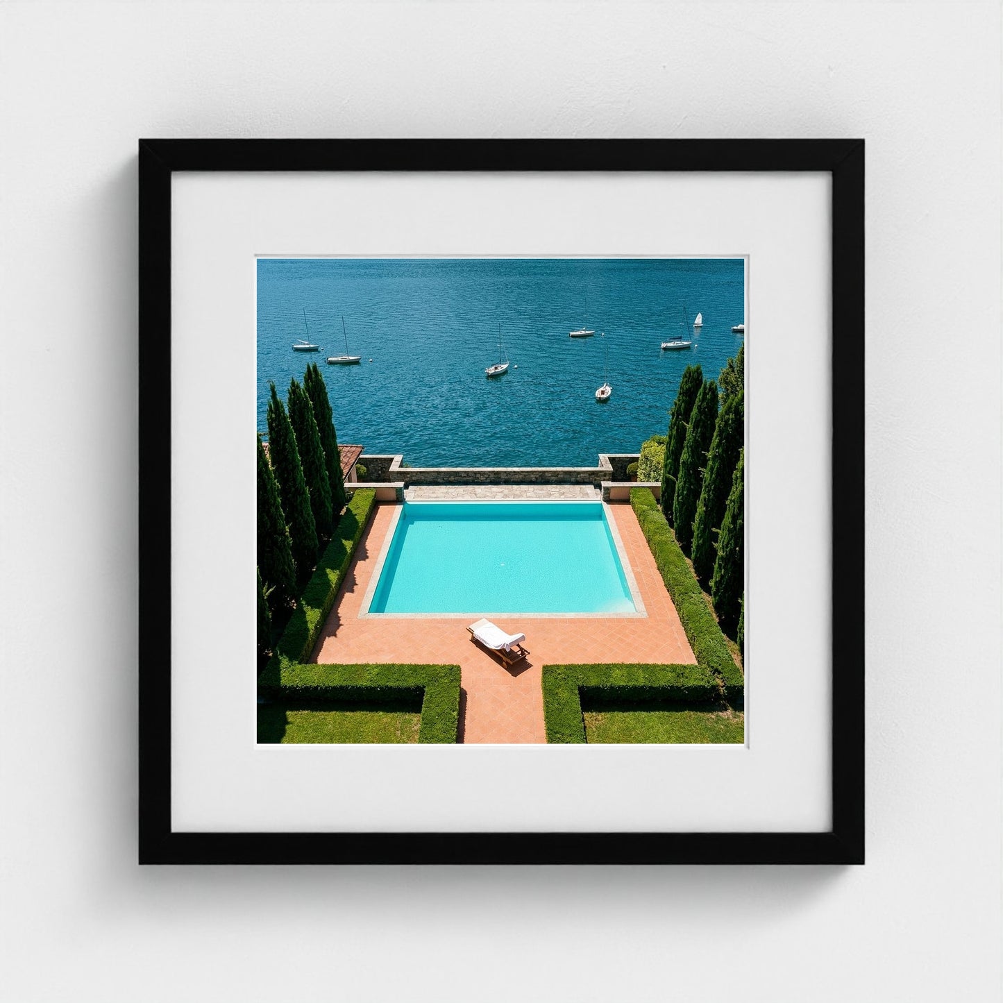 como-from-above 16x16-black frame frame