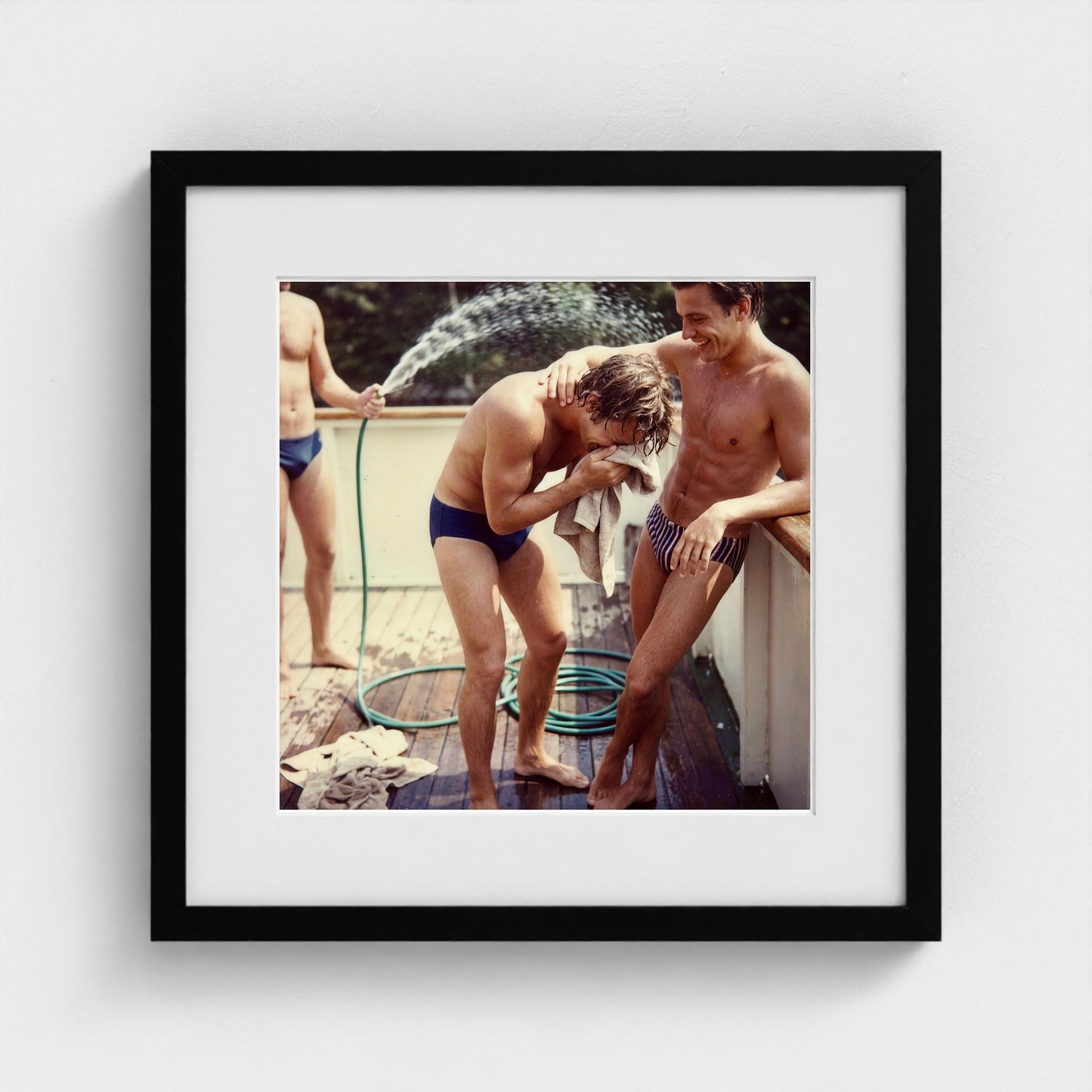 2026 03 12 13 05 03 Hose Play Body Cluster 16x16-black frame — Fire Island Modern