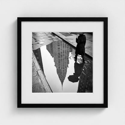 reflection 16x16-black frame frame