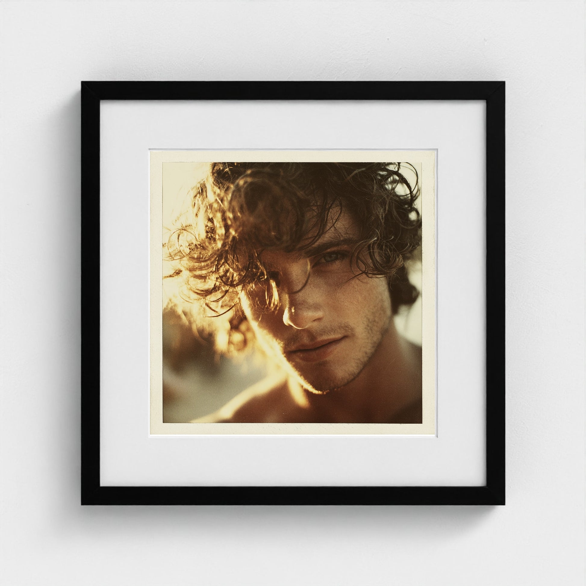 close-up-portrait-of-man-with-saltwater-in-hair 16x16-black frame frame