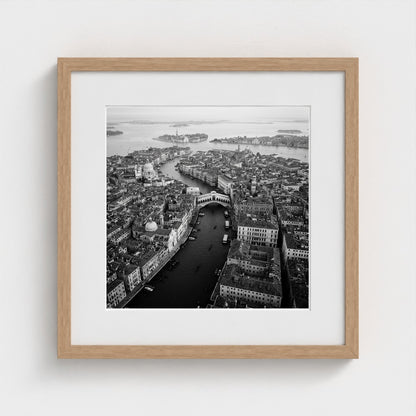 bw-venice-above 16x16-natural frame frame