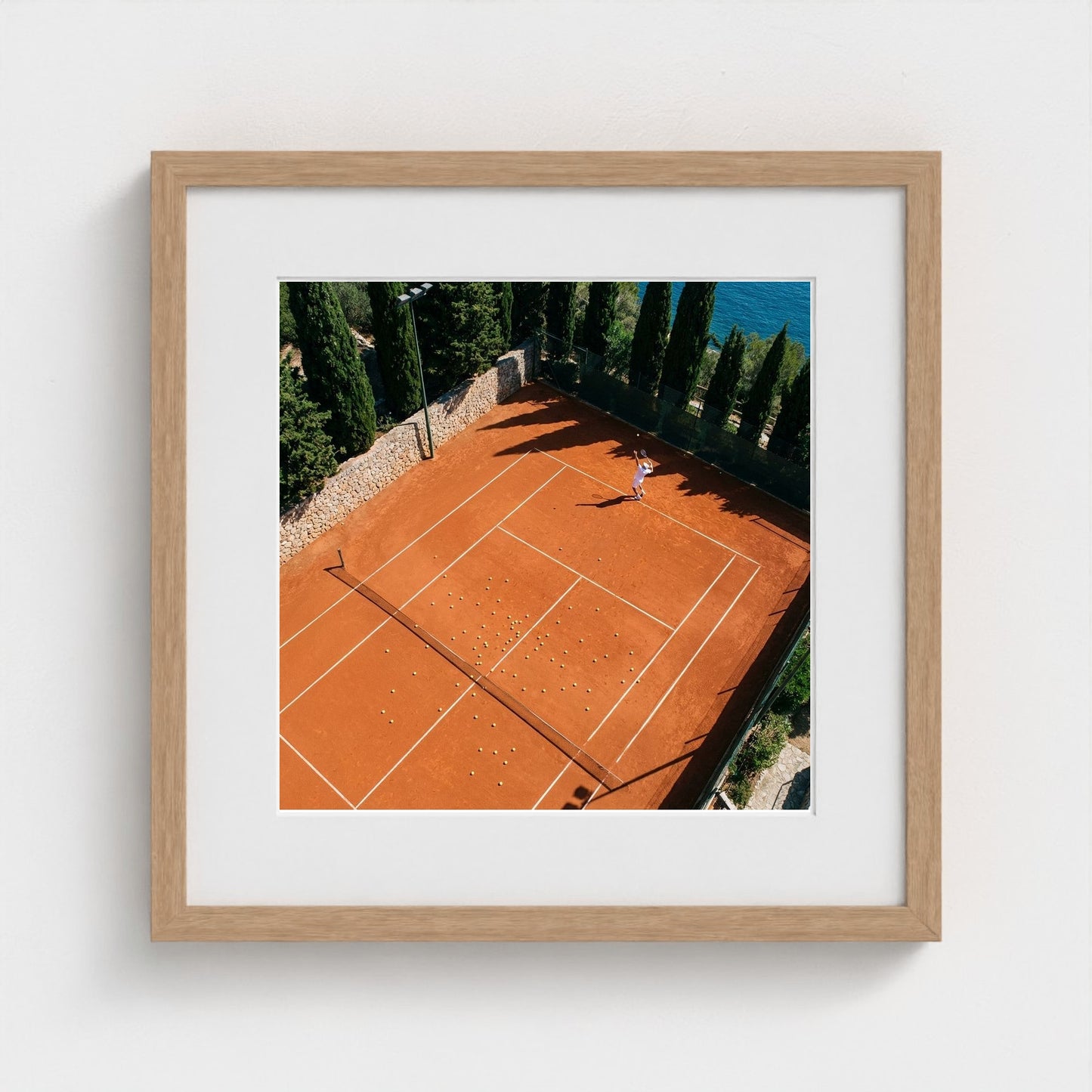 clay-court 16x16-natural frame frame