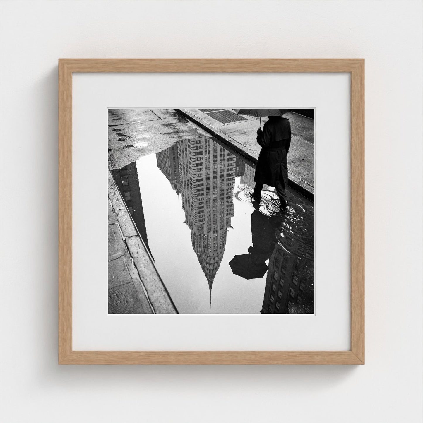 reflection 16x16-natural frame frame
