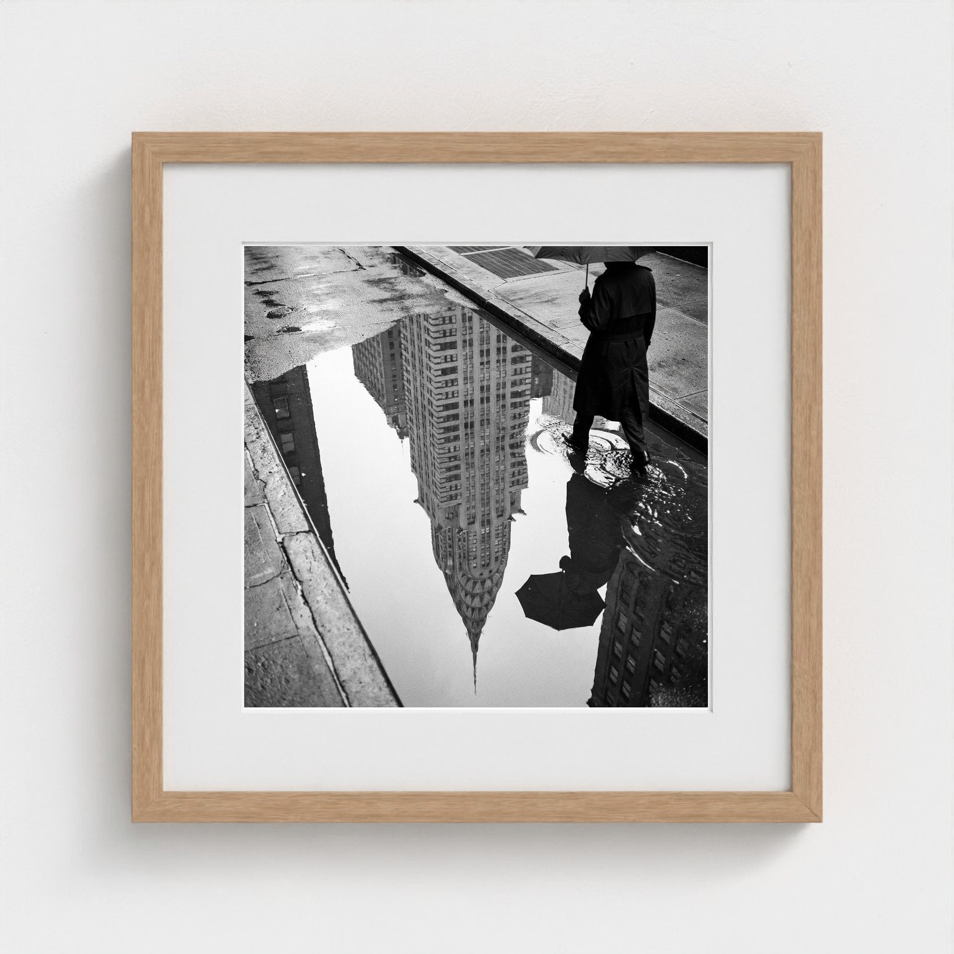 reflection 16x16-natural frame frame