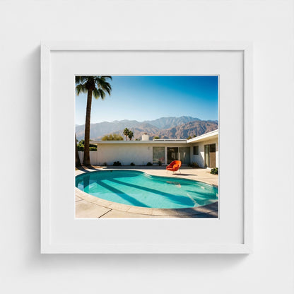 palm-springs-deco 16x16-white frame frame