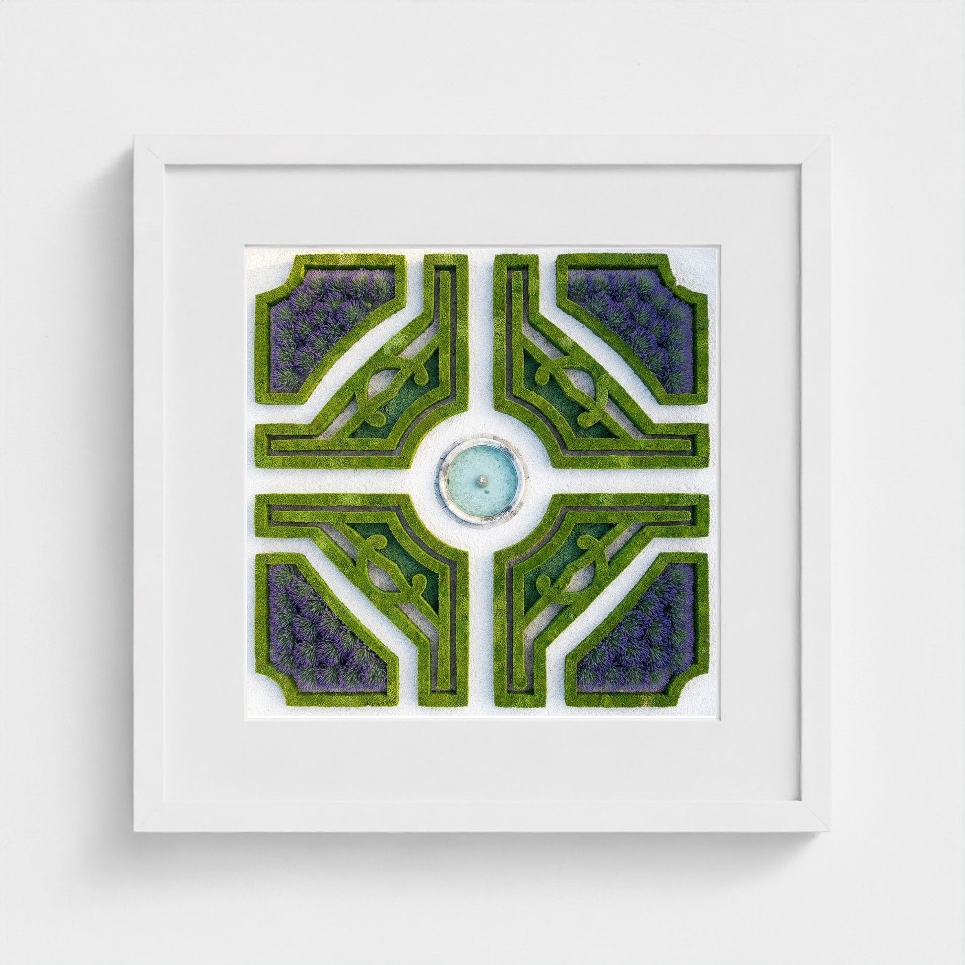 topiary-garden 16x16-white frame frame