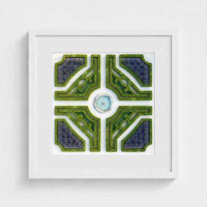 topiary-garden 16x16-white frame frame