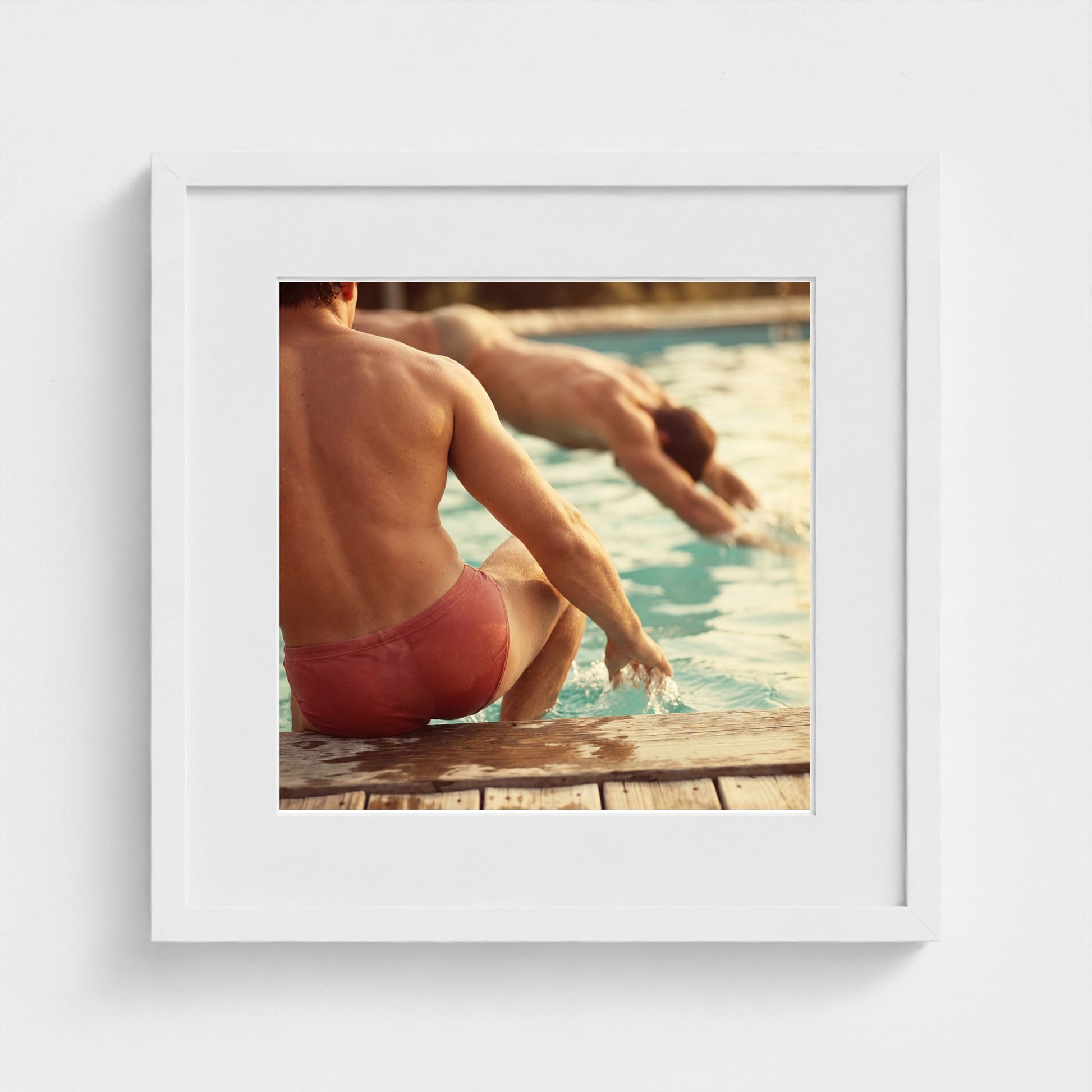2026 03 12 22 24 04 Safe Pool Fragment 16x16-white frame — Fire Island Modern