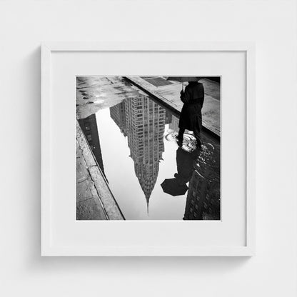 reflection 16x16-white frame frame