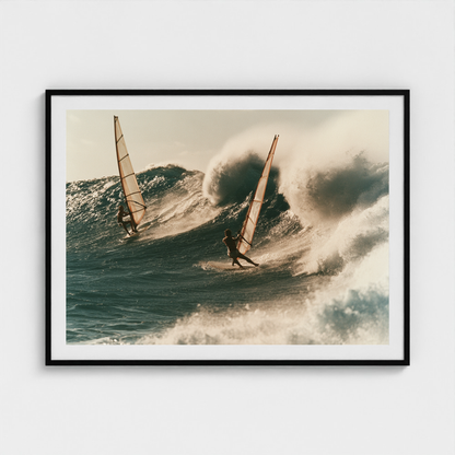 Trade Wind Duet fine art photography print in a Black frame — Lost Paradise crop-to-fill cover v2 e29c66a119