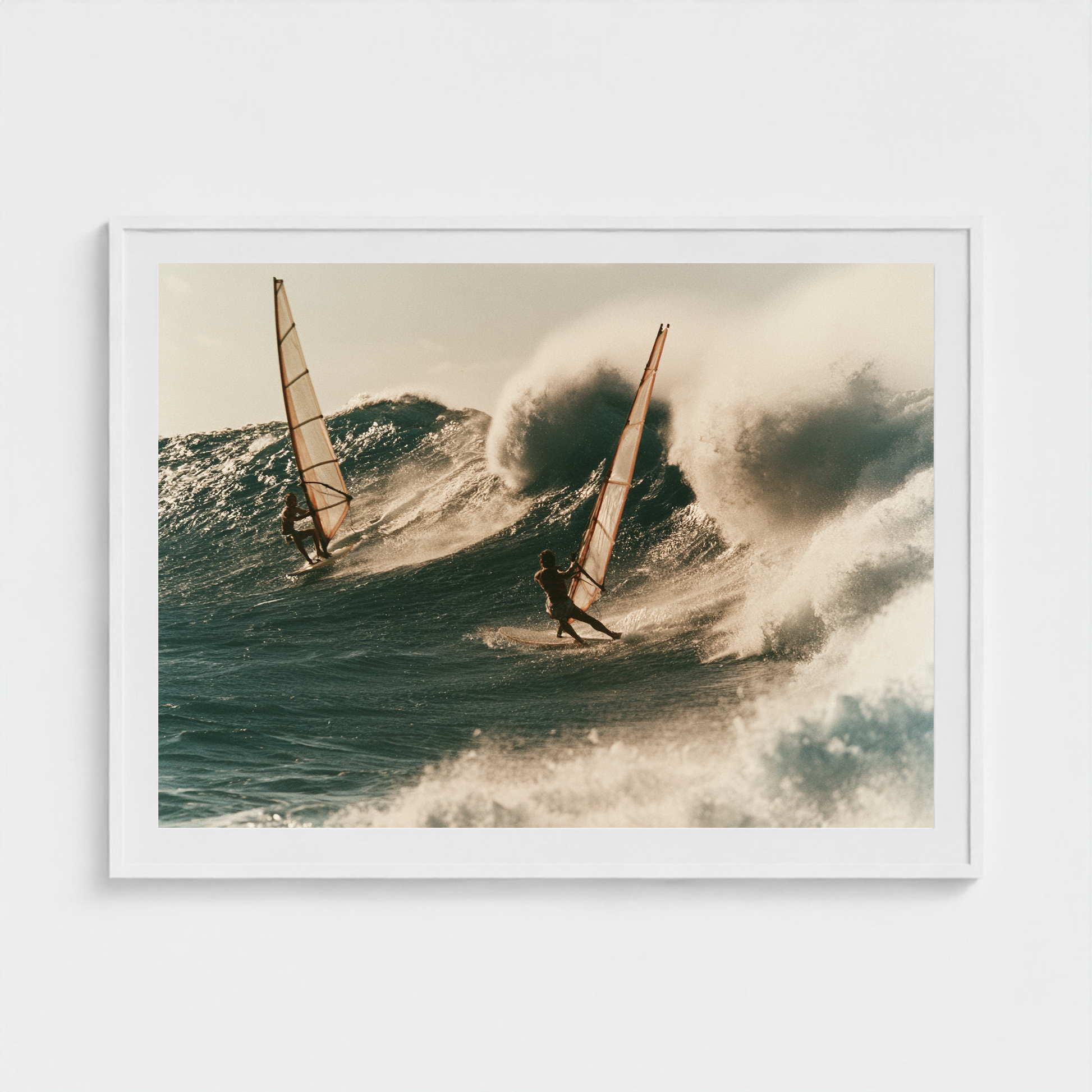 Trade Wind Duet fine art photography print in a White frame — Lost Paradise crop-to-fill cover v2 098b0eea06
