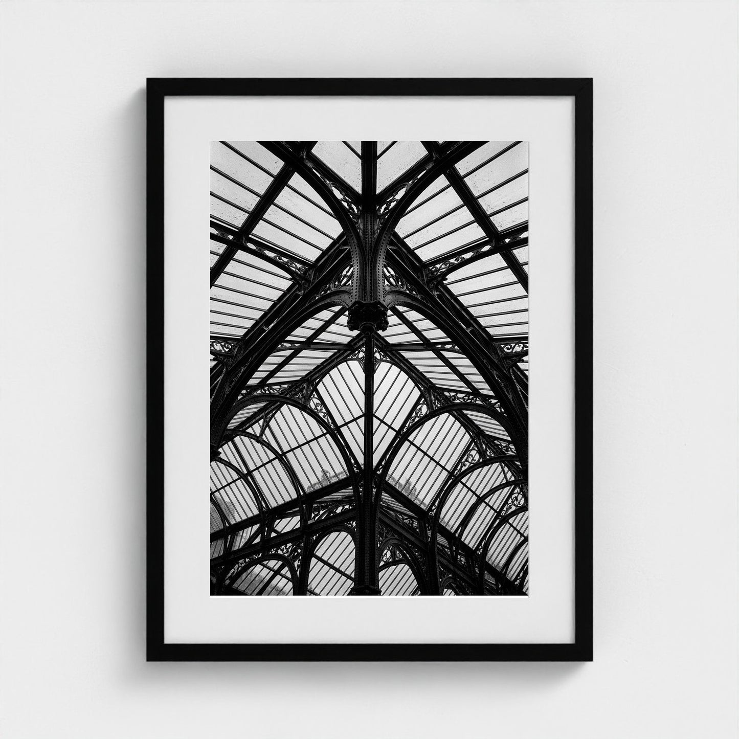 glass-atrium 18x24-black frame frame