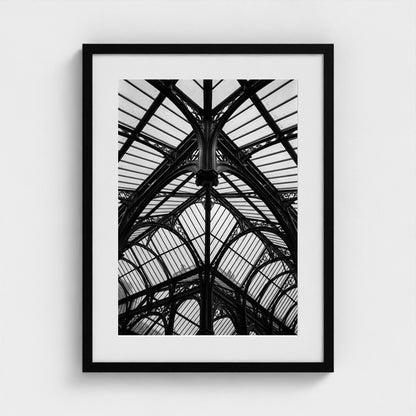 glass-atrium 18x24-black frame frame