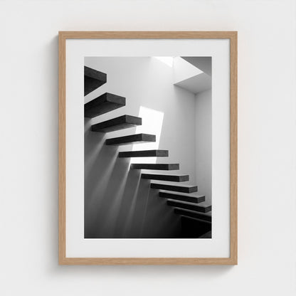 floating-staircase 18x24-natural frame frame