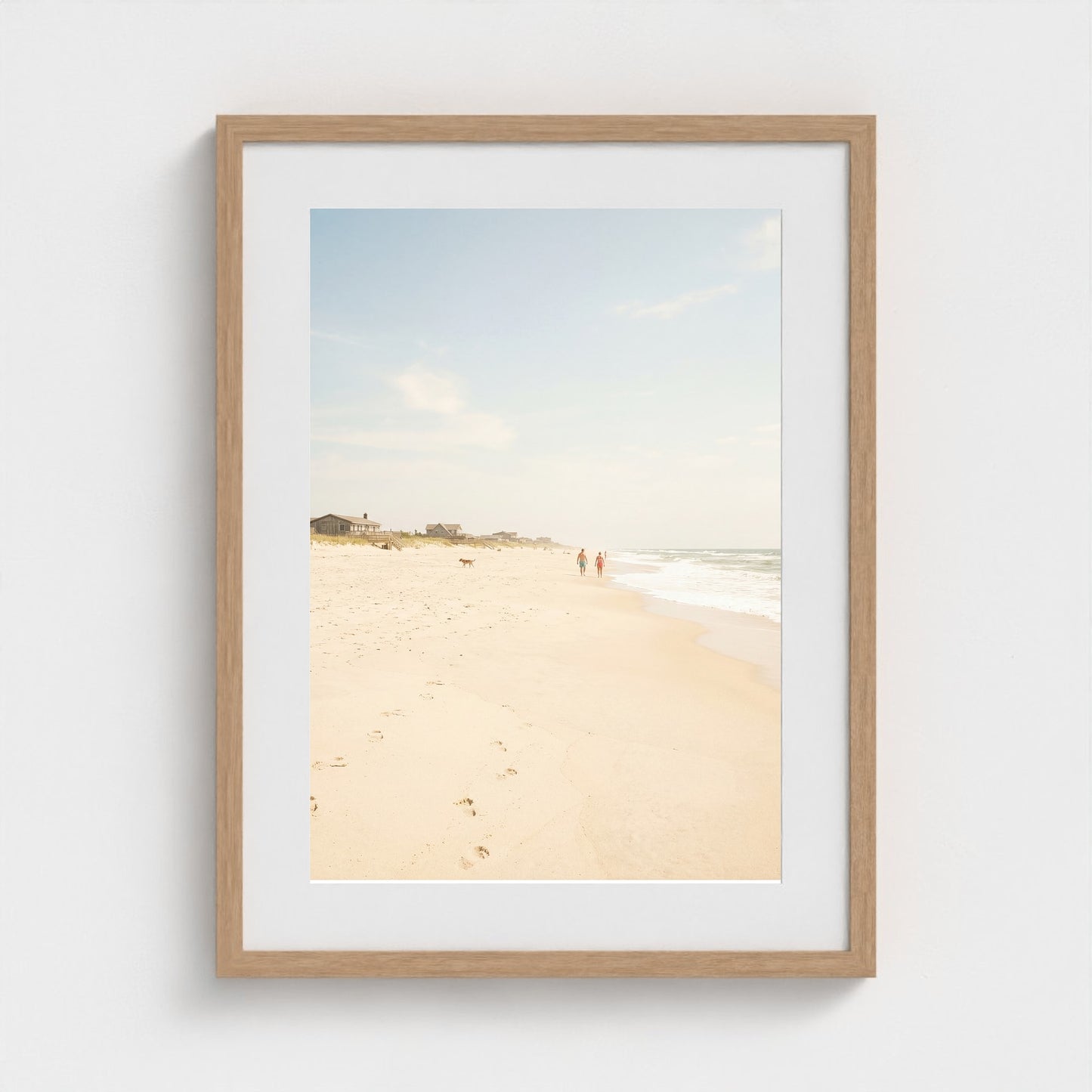 2026 03 12 17 20 04 Beach Light Wide 18x24-natural frame — Fire Island Modern