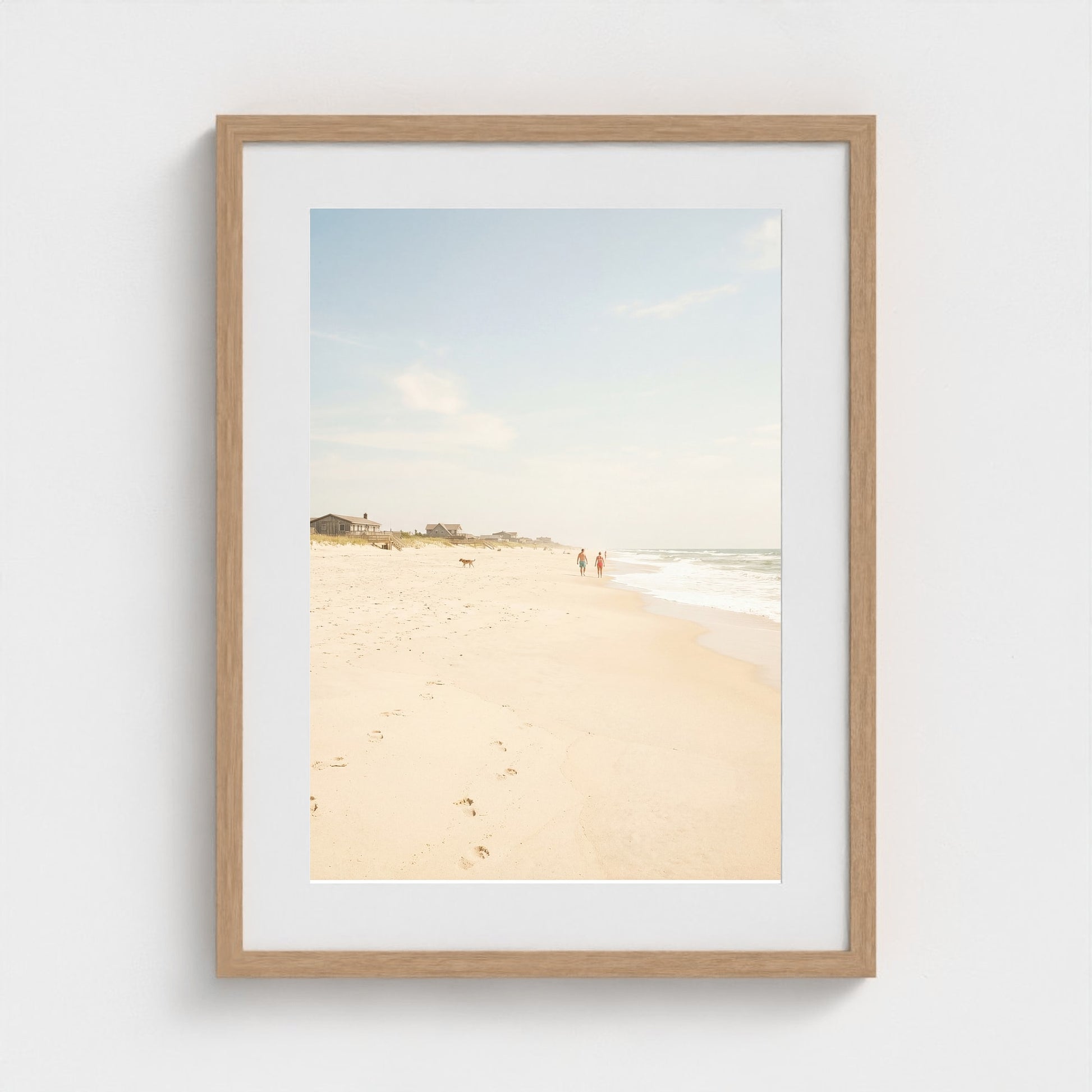 2026 03 12 17 20 04 Beach Light Wide 18x24-natural frame — Fire Island Modern