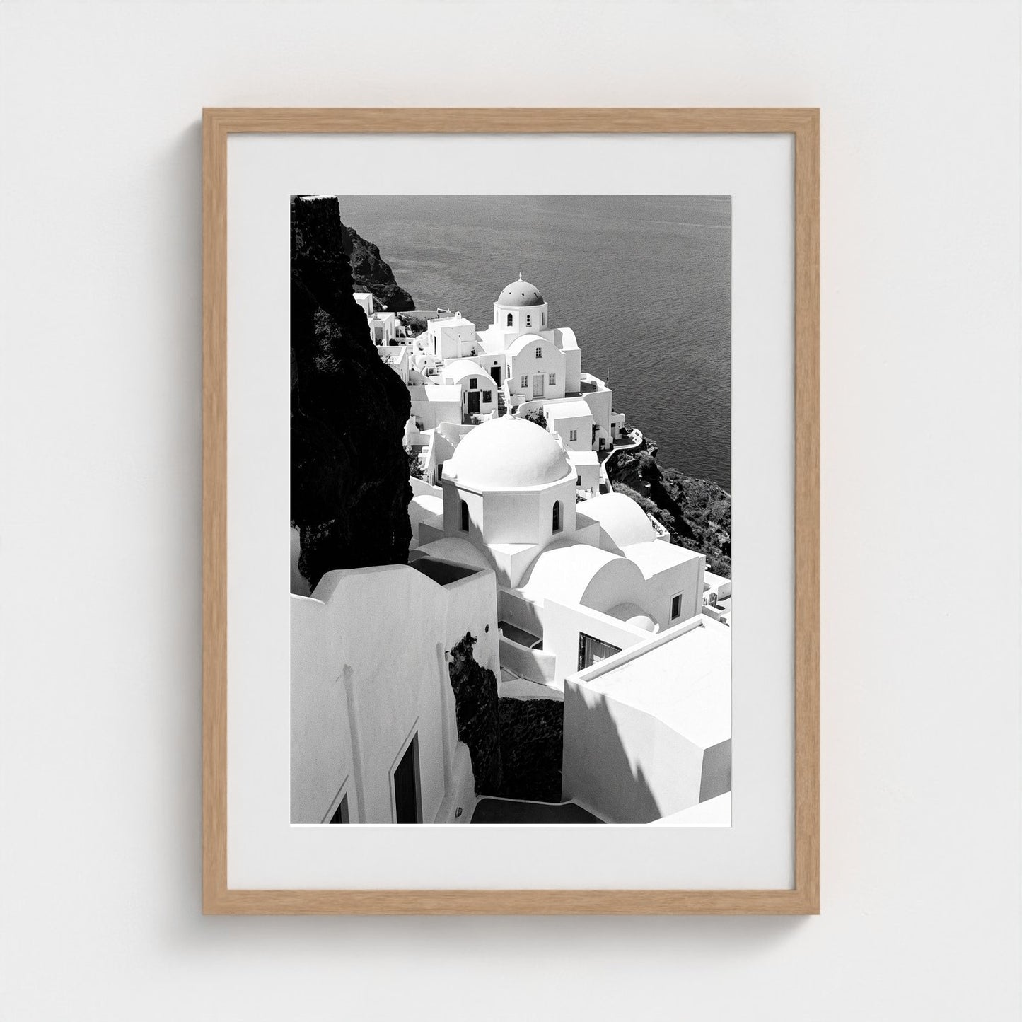 bw-greek-geometries 18x24-natural frame frame