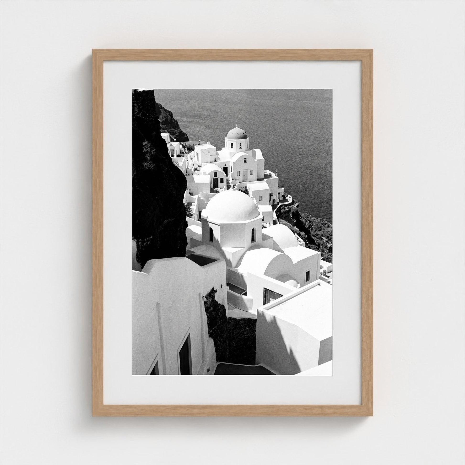 bw-greek-geometries 18x24-natural frame frame