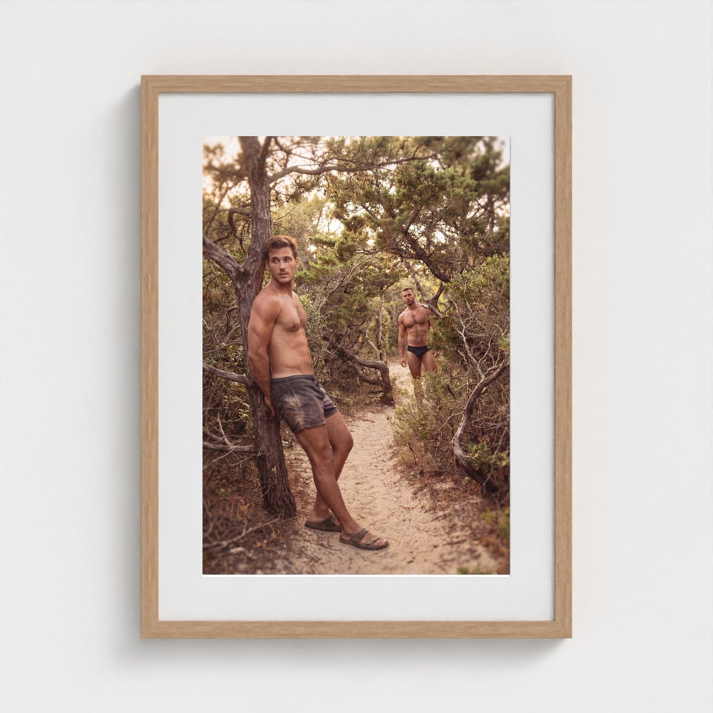 2026 03 12 14 10 00 Meatrack Test4 Style Only Softened 18x24-natural frame — Fire Island Modern