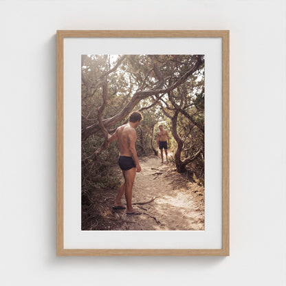 2026 03 12 17 02 02 Meatrack Tension 18x24-natural frame — Fire Island Modern