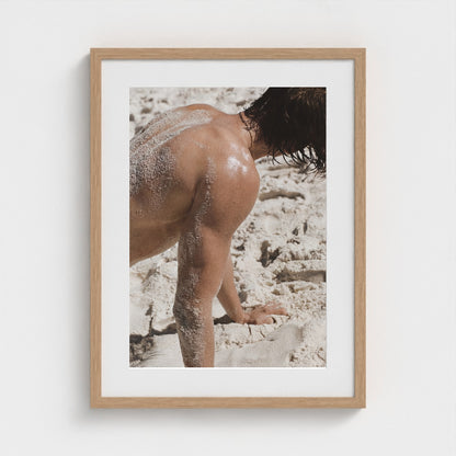 2026 03 12 19 40 00 Sandy Back Study 18x24-natural frame — Fire Island Modern