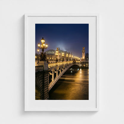 midnight-in-paris 18x24-white frame frame