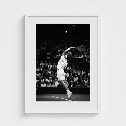 tennis-serve 18x24-white frame frame