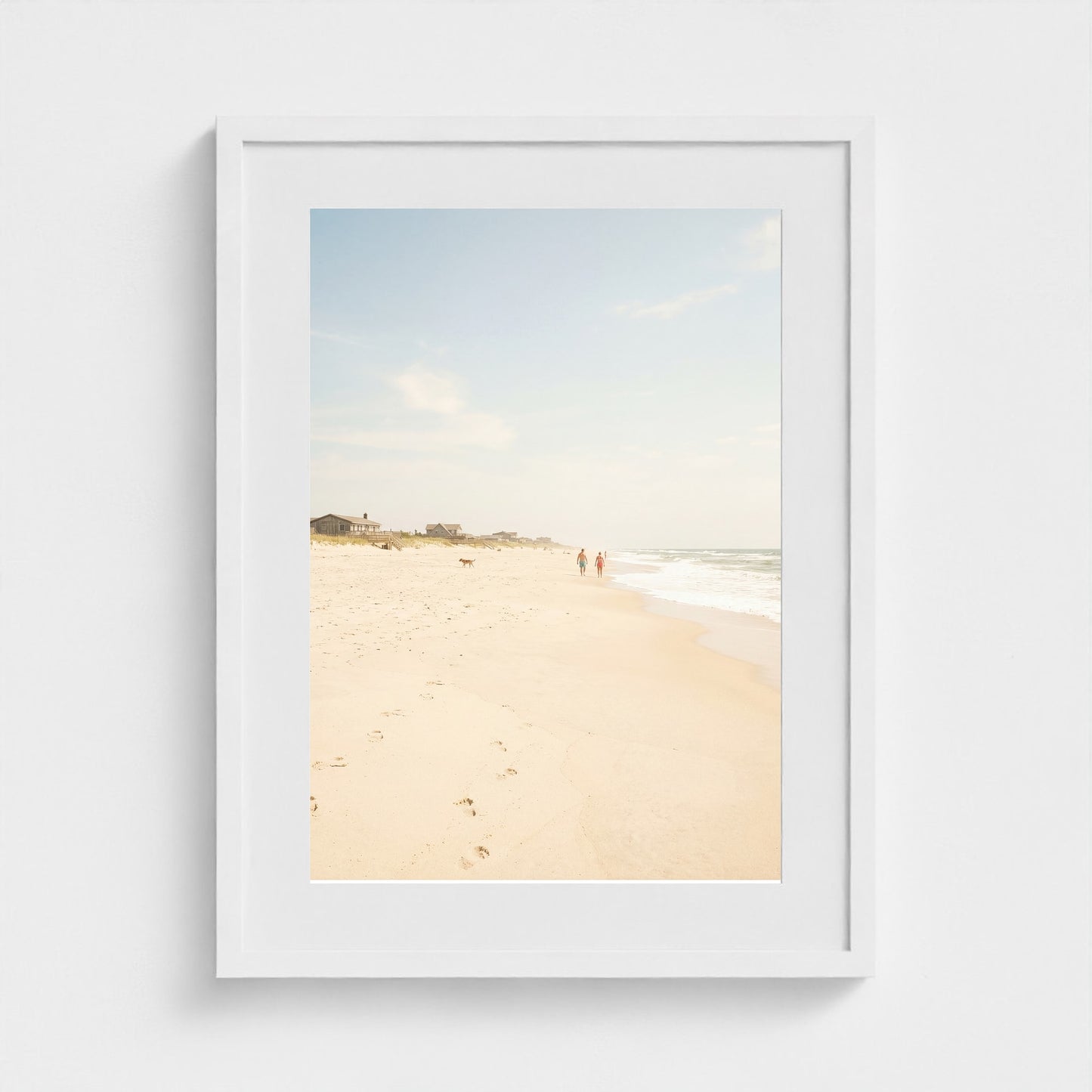 2026 03 12 17 20 04 Beach Light Wide 18x24-white frame — Fire Island Modern