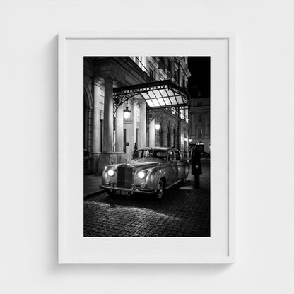 bw-fashionably-late 18x24-white frame frame