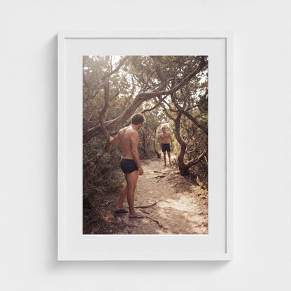 2026 03 12 17 02 02 Meatrack Tension 18x24-white frame — Fire Island Modern