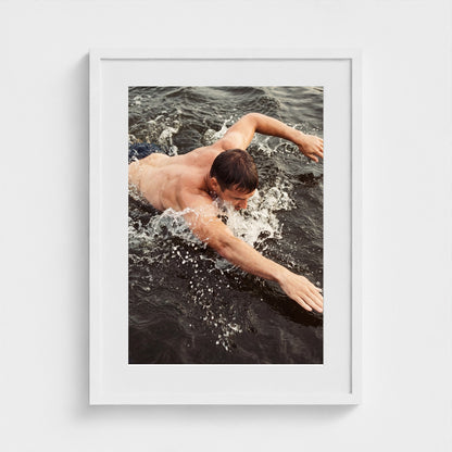 2026 03 12 19 56 00 Overhead Water Body Study 18x24-white frame — Fire Island Modern