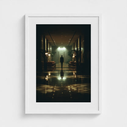 moody-cinematic-editorial-shot-man-walking-throu 18x24-white frame frame