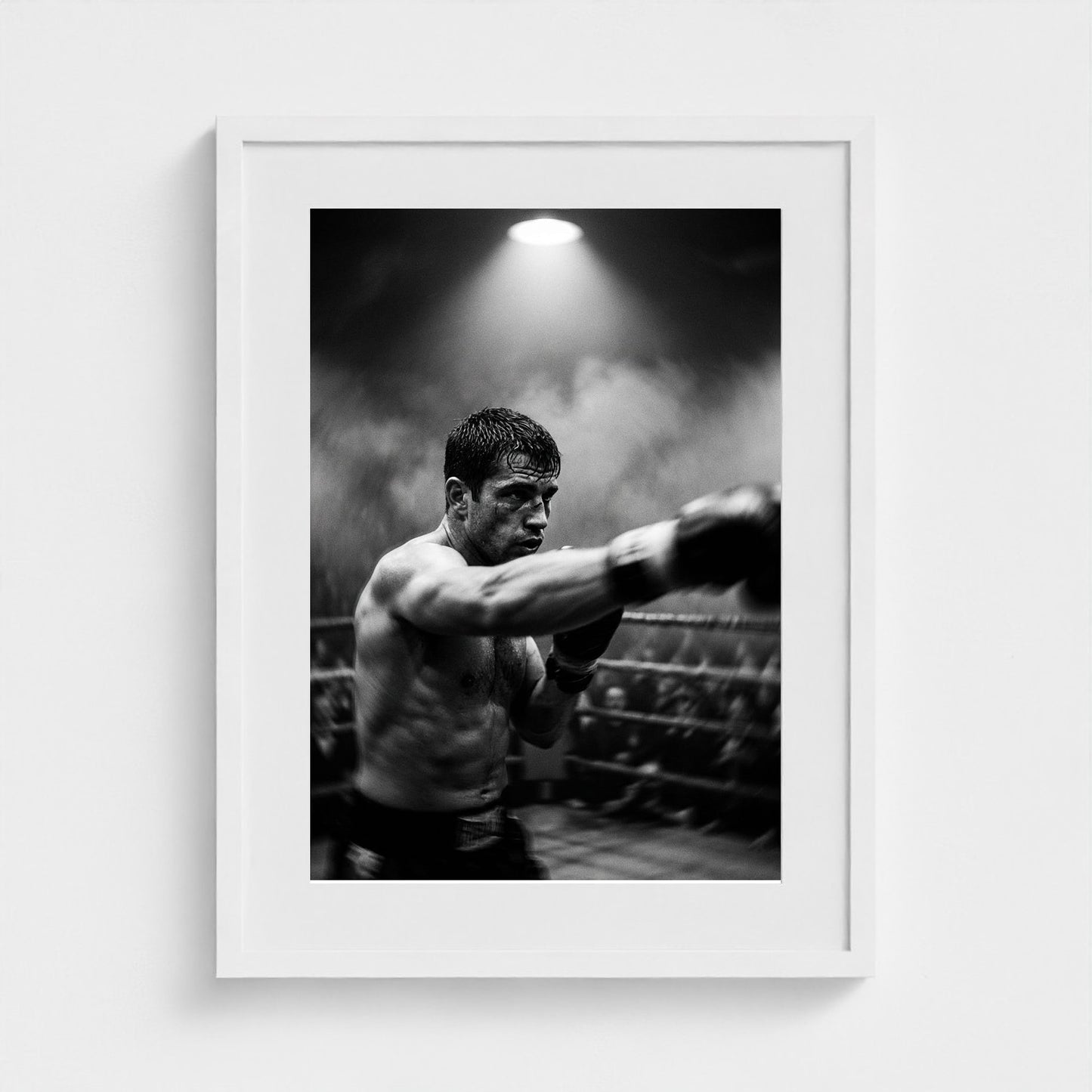 boxing-ring 18x24-white frame frame