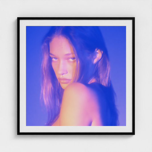 Aurora Gaze fine art photography print in a Black frame — Chromatic Heat crop-to-fill cover v1 385f2d4515