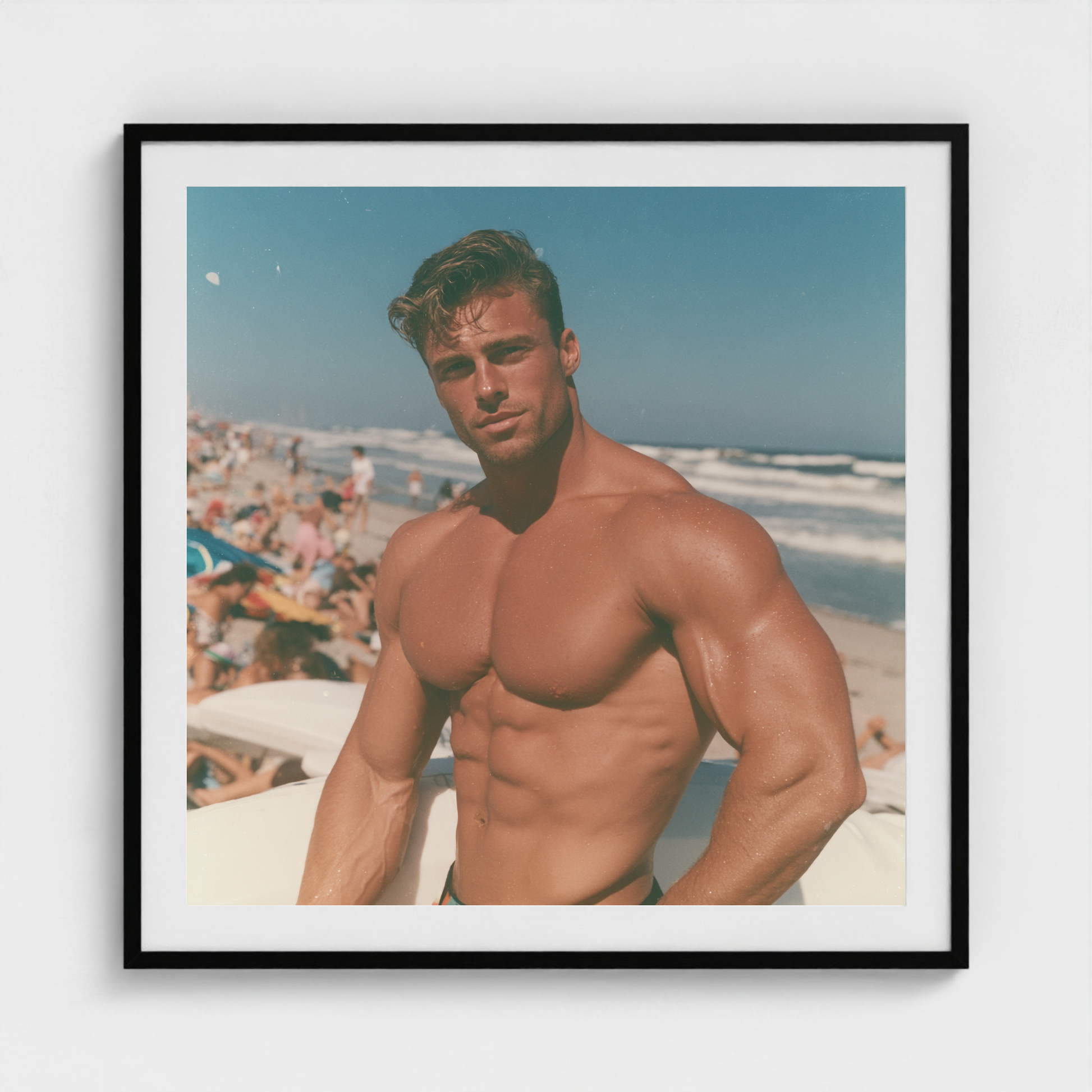 Saltline Study I fine art photography print in a Black frame — Lost Paradise crop-to-fill cover v2 1b55220a4a