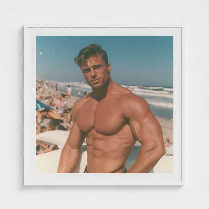 Saltline Study I fine art photography print in a White frame — Lost Paradise crop-to-fill cover v2 c3a02c8465