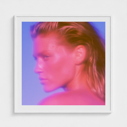 Rose Static fine art photography print in a White frame — Chromatic Heat crop-to-fill cover v1 0f2b1d0075