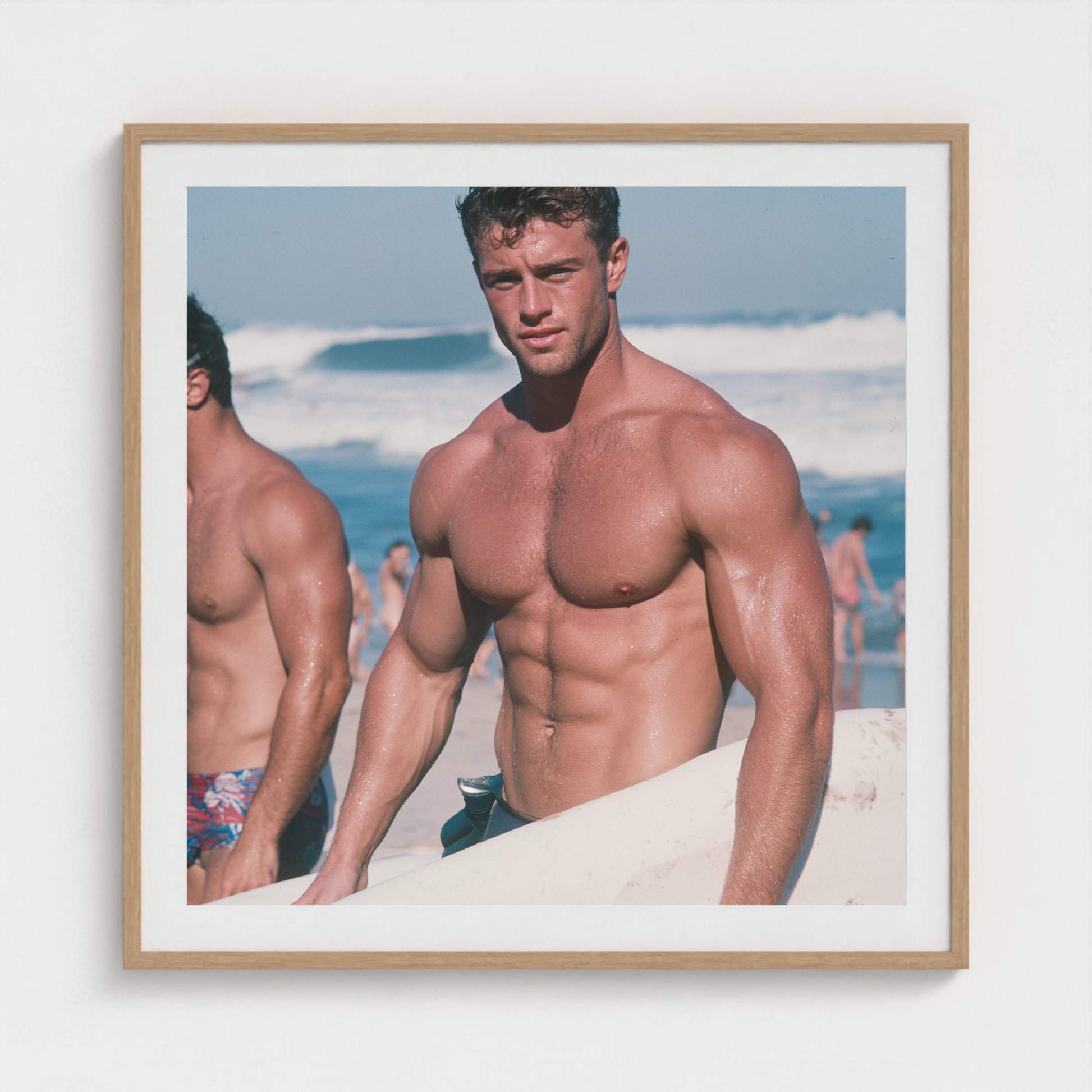 Saltline Study II fine art photography print in a Natural frame — Lost Paradise crop-to-fill cover v2 3b21a71c5f