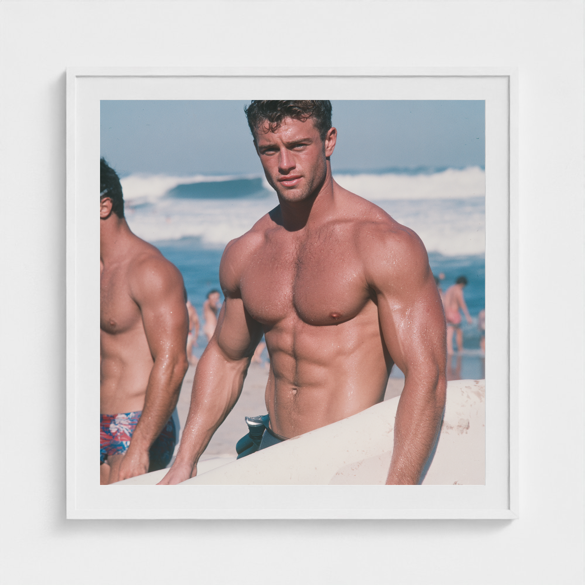 Saltline Study II fine art photography print in a White frame — Lost Paradise crop-to-fill cover v2 b3f7dd0b3a