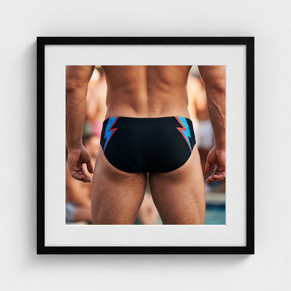 2026 03 12 19 37 00 Rear Brief Athletic 20x20-black frame — Fire Island Modern