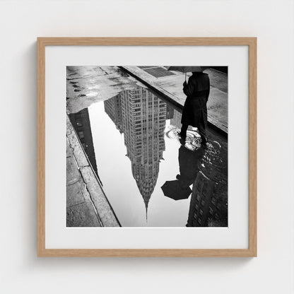 reflection 20x20-natural frame frame